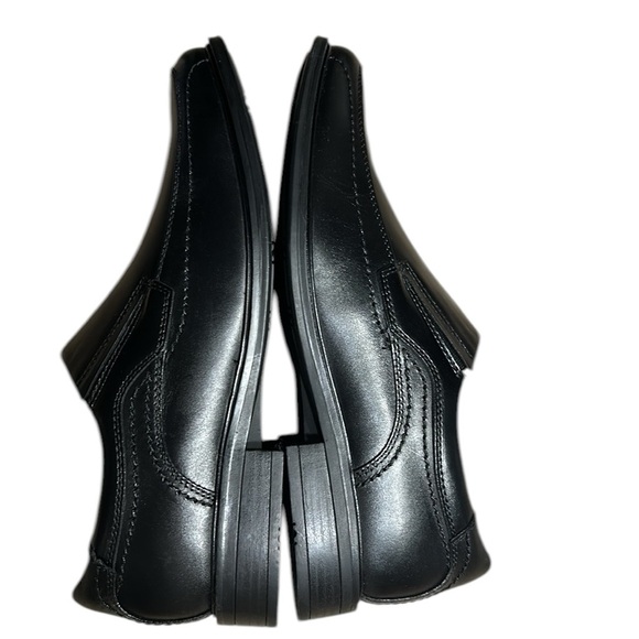 Dockers shoes,NEW! men 10W, leather upper, black ,loafers,office,event ,stylish - Picture 1 of 13